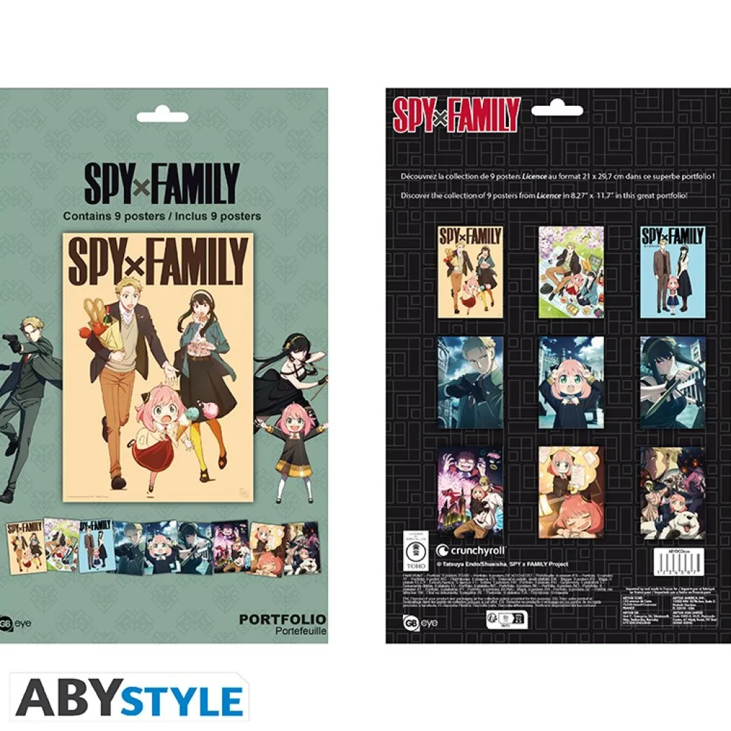 SPY X FAMILY Portfolio 9 posters Characters