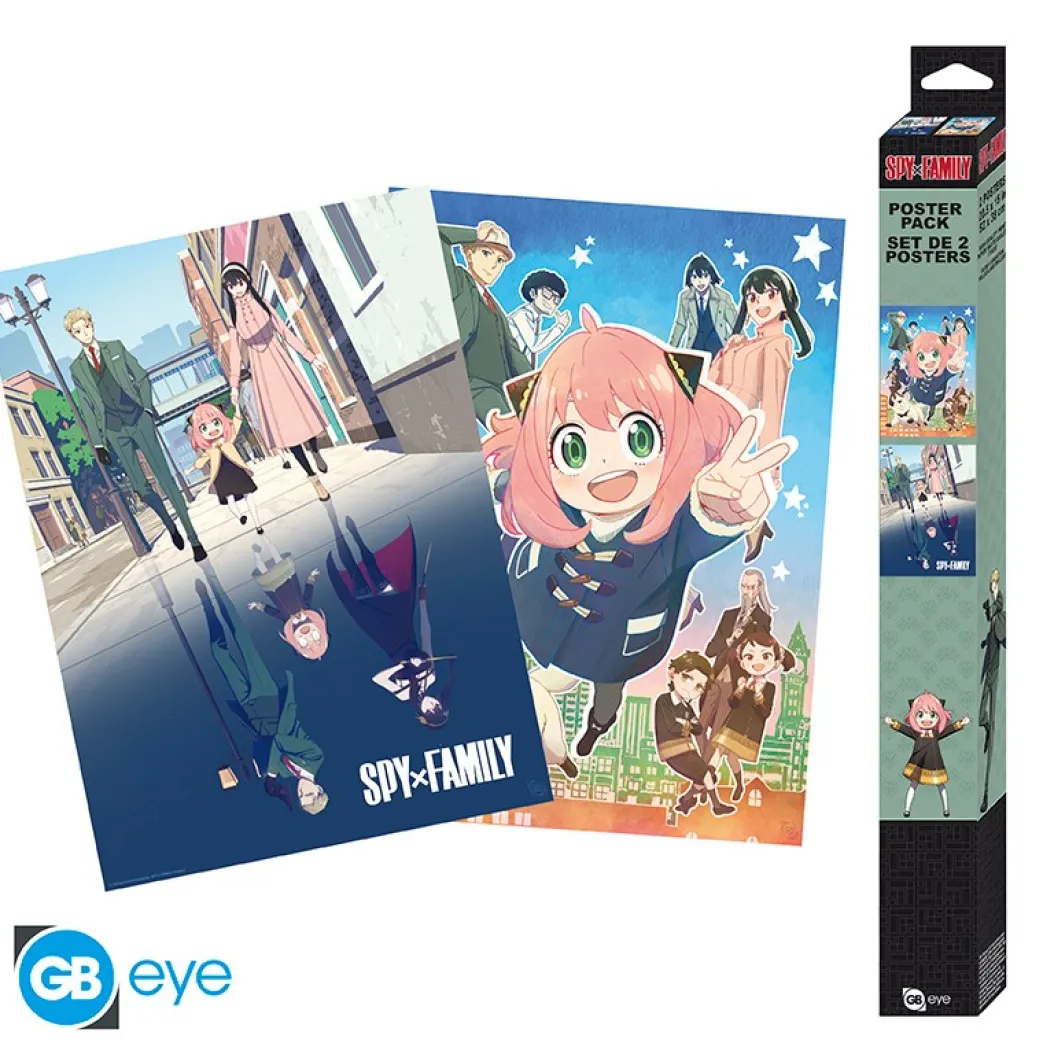 SPY X FAMILY Set 2 Chibi Posters A double family