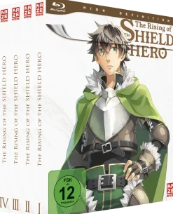 The Rising of the Shield Hero - Blu-ray Gesamtausgabe ohne Schuber (Deutsch)
