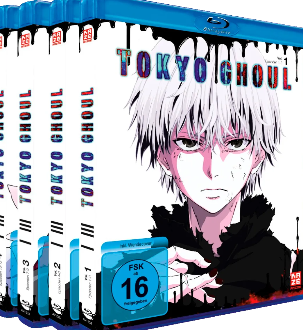 Tokyo Ghoul - Blu-ray Gesamtausgabe (ohne Schuber) (Deutsch)