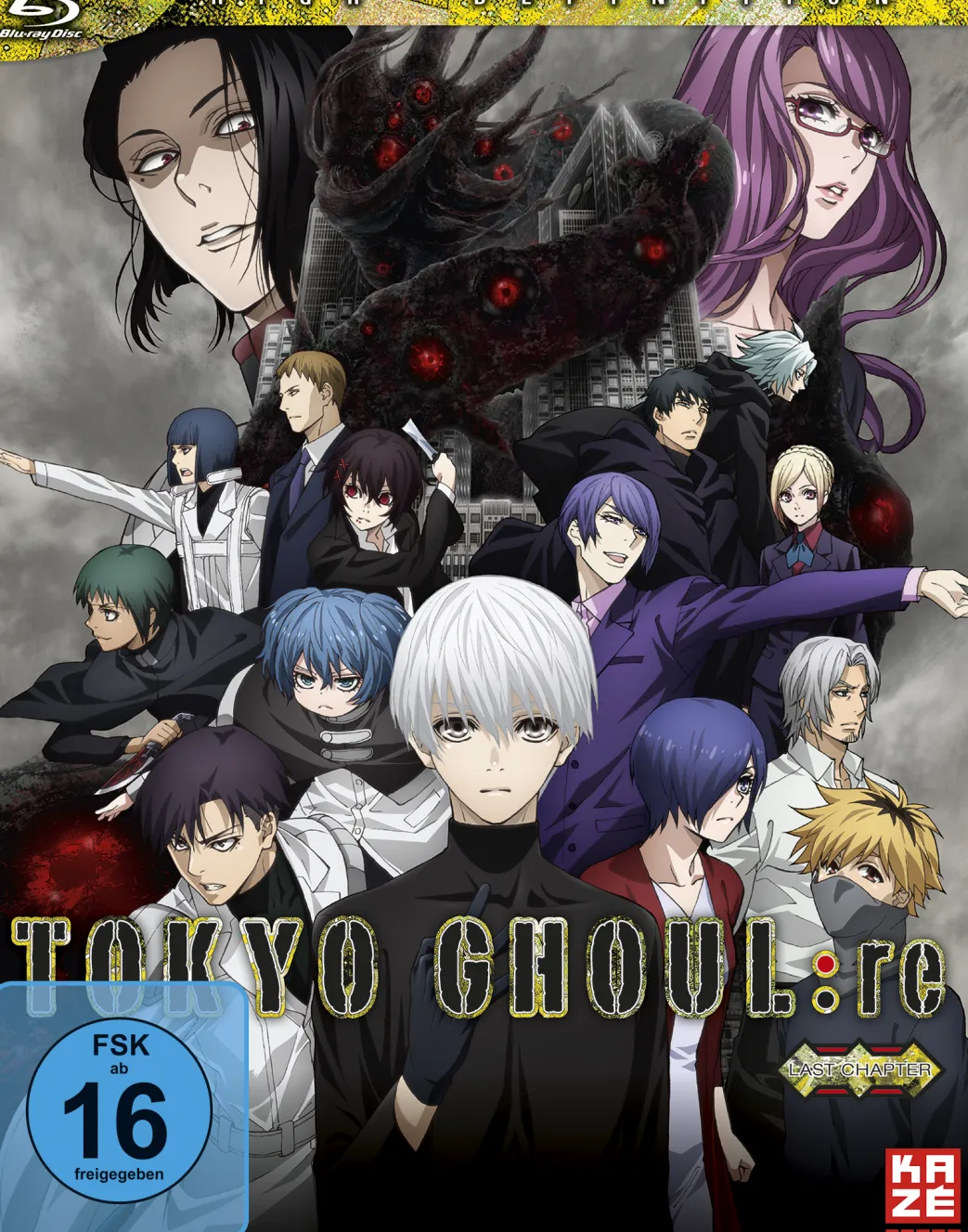 Tokyo Ghoul:re - Gesamtausgabe - Box 2 - Blu-ray Limited Edition mit Sammelbox (Deutsch)